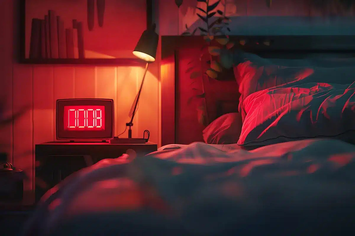Terapia luz roja para dormir