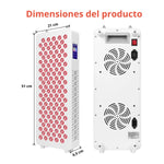 Panel Soluxirnova Prime de terapia de luz roja, diseñado para mejorar la salud y el bienestar mediante tecnología avanzada.