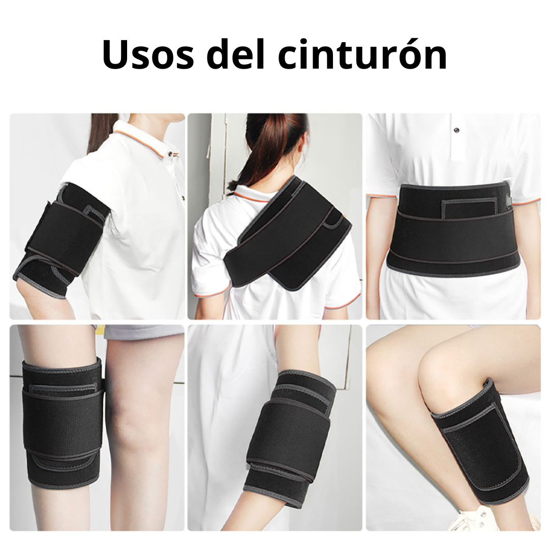 cinturón Soluxir Vital Boost Belt 4, diseñado para terapia de luz roja que abarca todo el cuerpo para bienestar integral