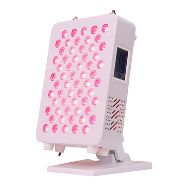 Lámpara de terapia de luz roja Soluxirnovaone1, ideal para tratamientos de bienestar y regeneración celular.