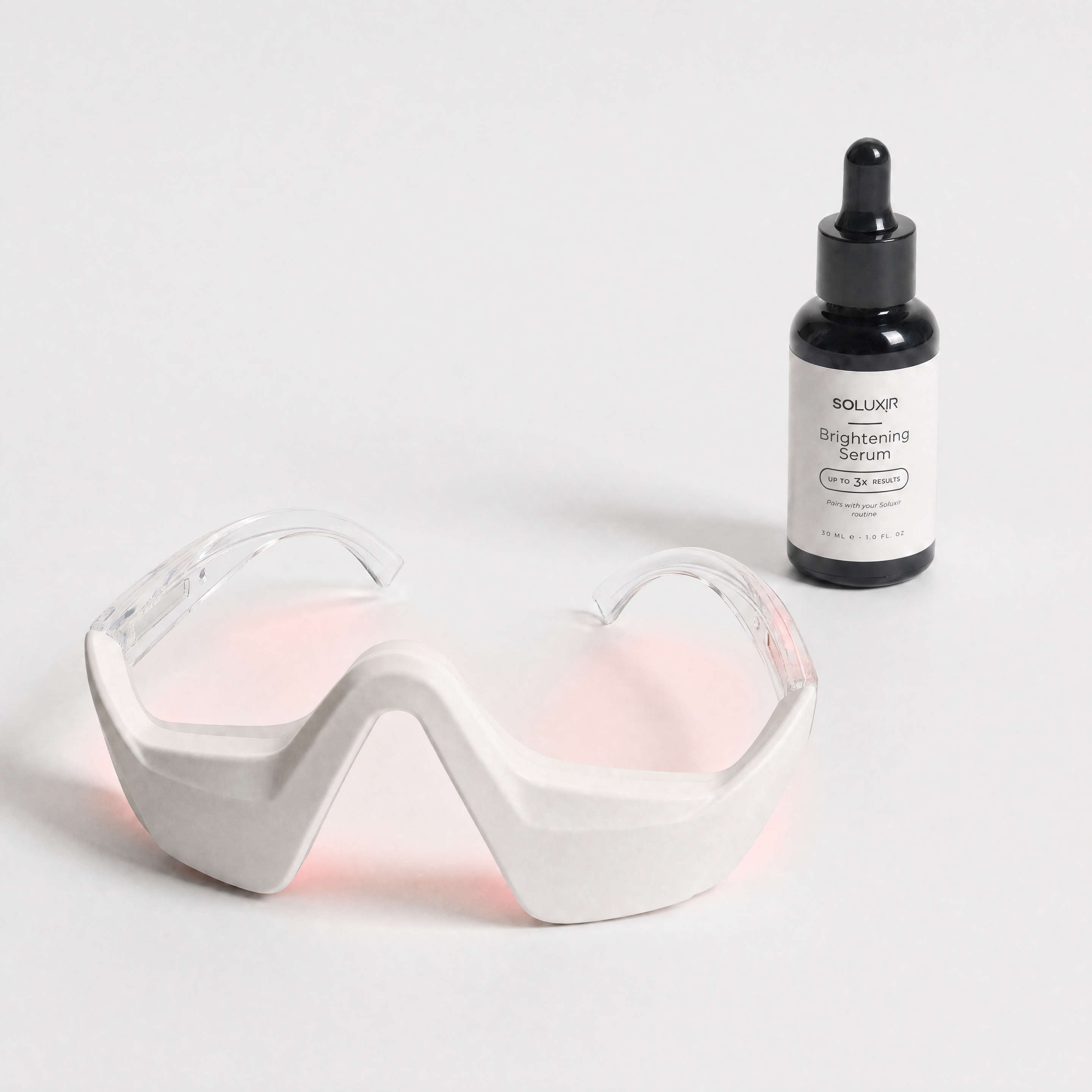 Red Light Therapy & Microcurrent Under-Eye Glasses